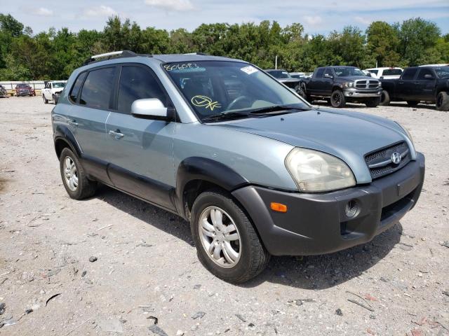 KM8JN12DX8U806083 - 2008 HYUNDAI TUCSON SE BLUE photo 1