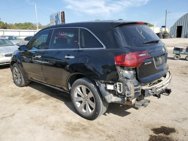 2HNYD2H51AH500128 - 2010 ACURA MDX ADVANC 黑色 照片 3