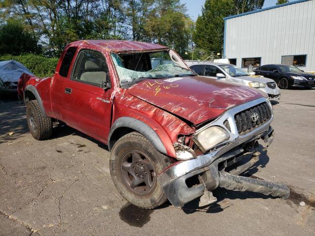 5TEWM72N52Z077725 - 2002 TOYOTA TACOMA XTR RED photo 1