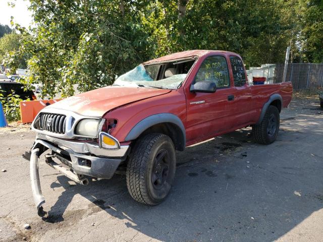 5TEWM72N52Z077725 - 2002 TOYOTA TACOMA XTR RED photo 2