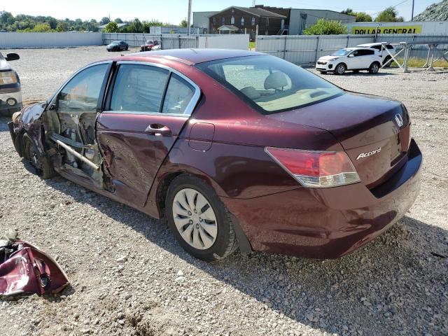 1HGCP26318A154407 - 2008 HONDA ACCORD LX MAROON photo 3