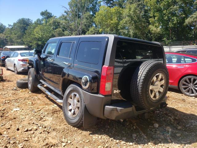 5GTDN136668144955 - 2006 HUMMER H3 BLACK photo 3