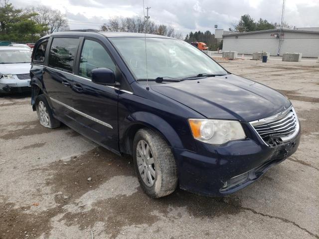 2C4RC1BG1DR667976 - 2013 CHRYSLER TOWN & COU BLUE photo 1