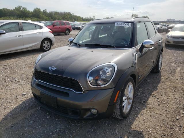 WMWZC5C50CWL58748 - 2012 MINI COOPER S C GRAY photo 2