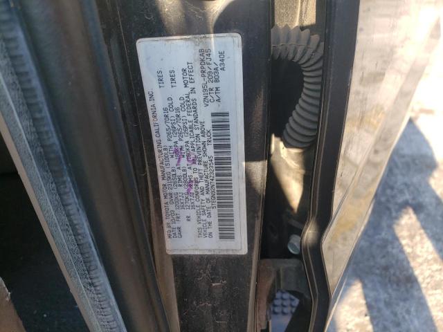 5TEGN92N74Z323545 - 2004 TOYOTA TACOMA DOUBLE CAB PRERUNNER  photo 10