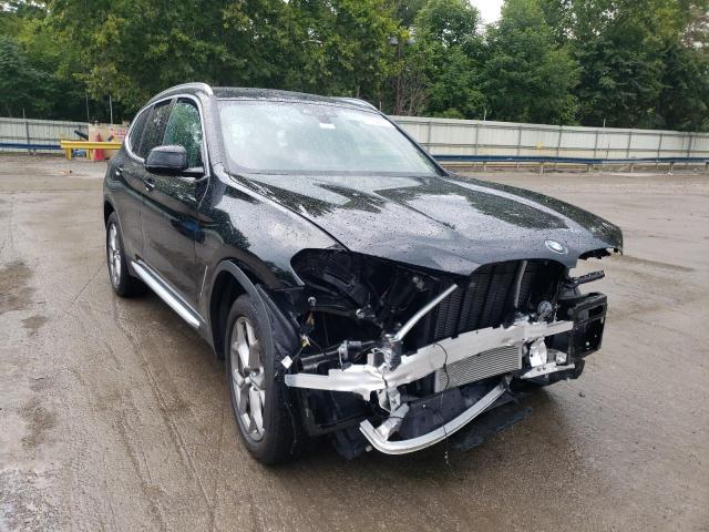 5UXTY5C09M9H03954 - 2021 BMW X3 XDRIVE3 BLACK photo 1