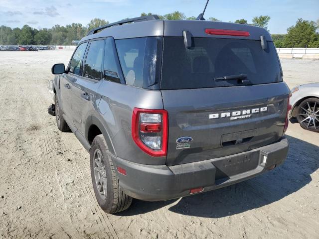 3FMCR9B63MRB30378 - 2021 FORD BRONCO SPO GRAY photo 3