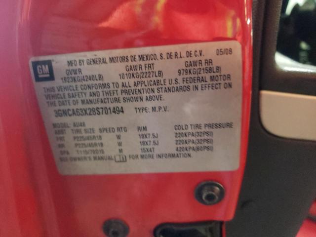 3GNCA63X28S****** - 2008 CHEVROLET HHR SS 红色 照片 10