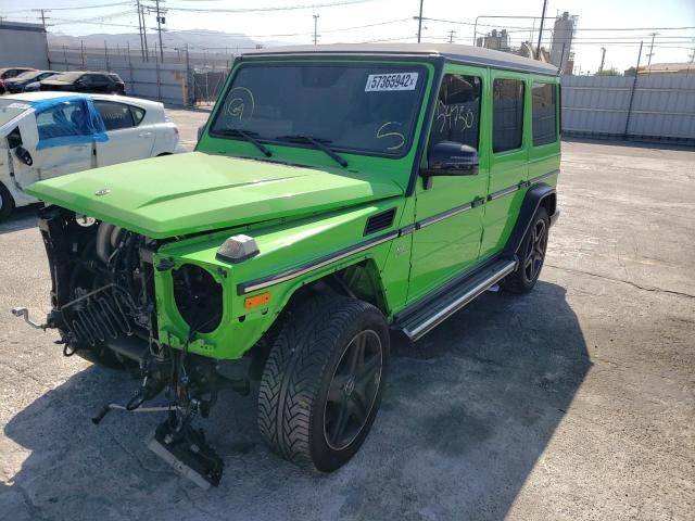 WDCYC7DH5JX293111 - 2018 MERCEDES-BENZ G 63 AMG GREEN photo 2