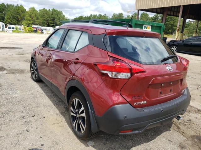 3N1CP5CV3LL484043 - 2020 NISSAN KICKS SV RED photo 3