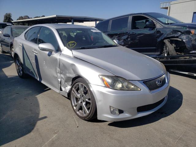 JTHBF5C21A5120295 - 2010 LEXUS IS 250 SILVER photo 1