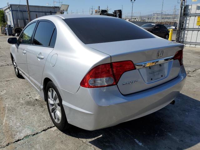 2HGFA1F99AH516293 - 2010 HONDA CIVIC EXL 银色 照片 3