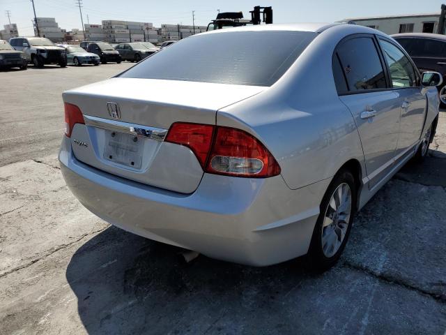 2HGFA1F99AH516293 - 2010 HONDA CIVIC EXL 银色 照片 4