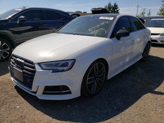 WAUF1GFFXH1021176 - 2017 AUDI S3 PRESTIG WHITE photo 2