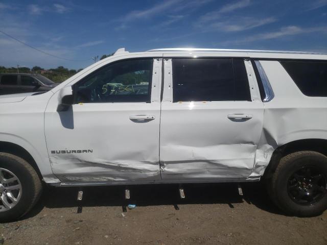 1GNSKCKD3MR400745 - 2021 CHEVROLET SUBURBAN K WHITE photo 9