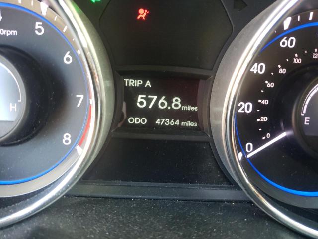 5NPEC4AC6DH785128 - 2013 HYUNDAI SONATA SE SILVER photo 8