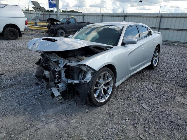 2C3CDXHG4LH153626 - 2020 DODGE CHARGER GT SILVER photo 2