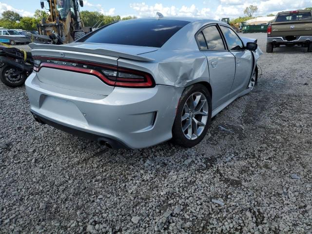 2C3CDXHG4LH153626 - 2020 DODGE CHARGER GT SILVER photo 4