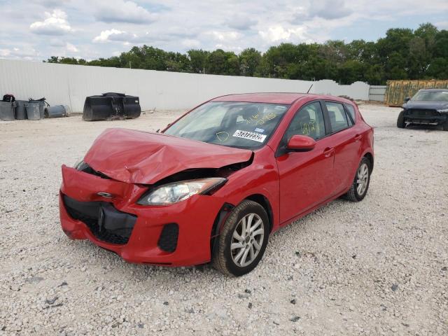 JM1BL1L75D1716293 - 2013 MAZDA 3 I RED photo 2