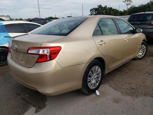 4T1BF1FK3CU050938 - 2012 TOYOTA CAMRY BASE GOLD photo 4
