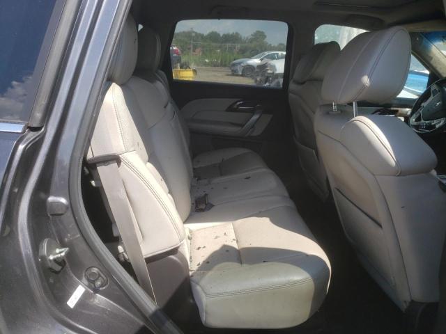 2HNYD2H50BH520243 - 2011 ACURA MDX ADVANC GRAY photo 6
