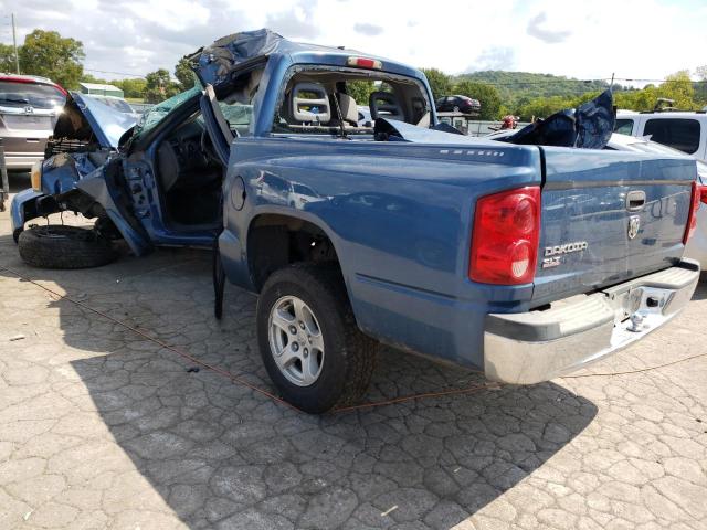 1D7HE48K56S687190 - 2006 DODGE DAKOTA QUA BLUE photo 3