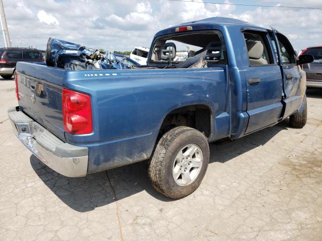 1D7HE48K56S687190 - 2006 DODGE DAKOTA QUA BLUE photo 4