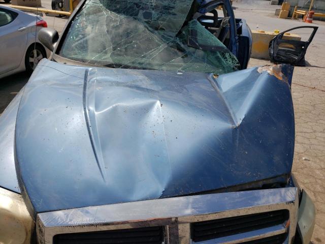 1D7HE48K56S687190 - 2006 DODGE DAKOTA QUA BLUE photo 7