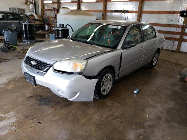 1G1ZS58F47F143413 - 2007 CHEVROLET MALIBU LS SILVER photo 2