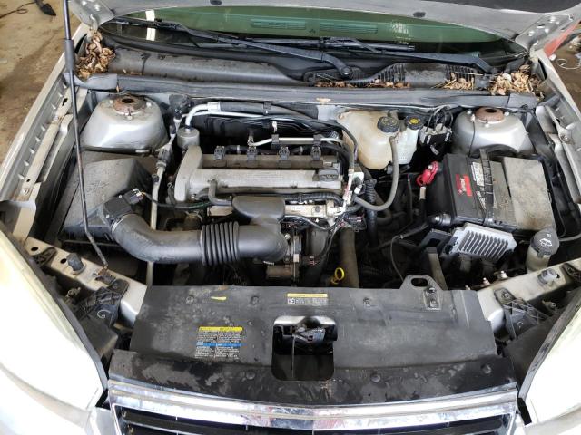 1G1ZS58F47F143413 - 2007 CHEVROLET MALIBU LS SILVER photo 7