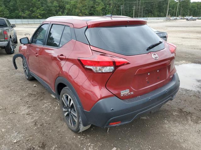 3N1CP5CV2LL560125 - 2020 NISSAN KICKS SV RED photo 3