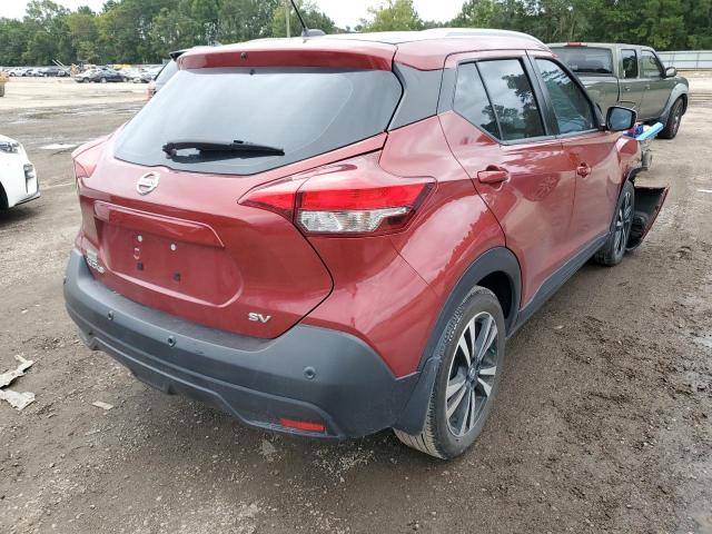 3N1CP5CV2LL560125 - 2020 NISSAN KICKS SV RED photo 4