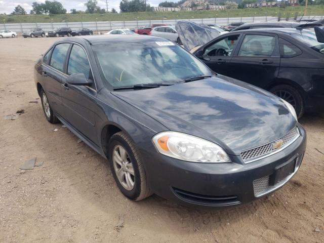 2G1WA5E30E1156275 - 2014 CHEVROLET IMPALA LIM GRAY photo 1