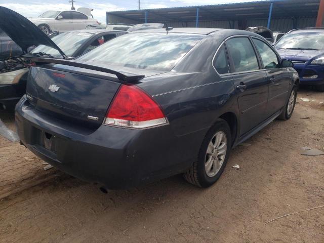 2G1WA5E30E1156275 - 2014 CHEVROLET IMPALA LIM GRAY photo 4