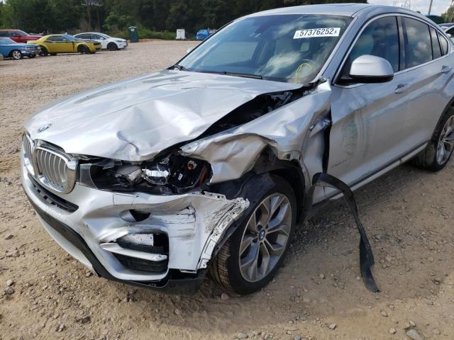 5UXXW3C55G0R19068 - 2016 BMW X4 XDRIVE2 Արծաթագույն լուսանկար 9