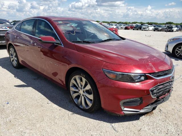 1G1ZH5SX0HF221378 - 2017 CHEVROLET MALIBU PRE RED photo 1