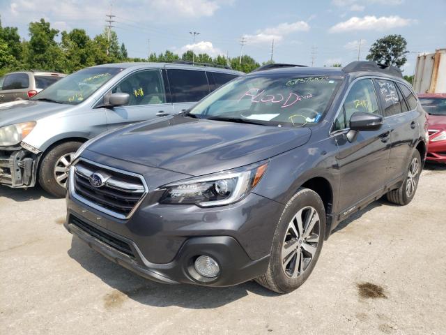 4S4BSENC6K3390103 - 2019 SUBARU OUTBACK 3. GRAY photo 2