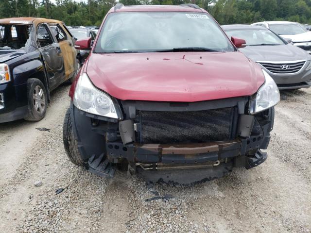 1GNKVLED3CJ107251 - 2012 CHEVROLET TRAVERSE L RED photo 9