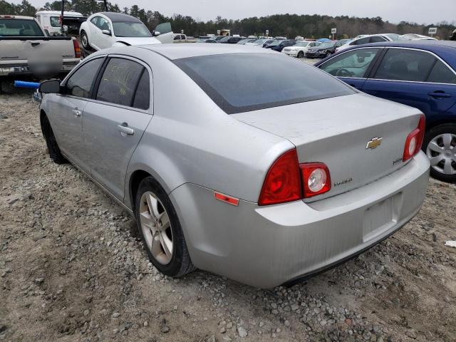 1G1ZA5EU0BF379555 - 2011 CHEVROLET MALIBU LS SILVER photo 3