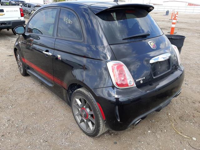 3C3CFFFH6DT751855 - 2013 FIAT 500 ABARTH BLACK photo 3