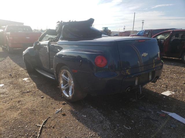 1GCES14H55B116117 - 2005 CHEVROLET SSR BLUE photo 3