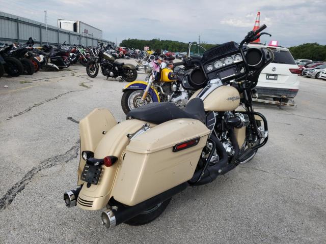 1HD1KRM15EB669896 - 2014 HARLEY-DAVIDSON FLHXS STRE BEIGE photo 4