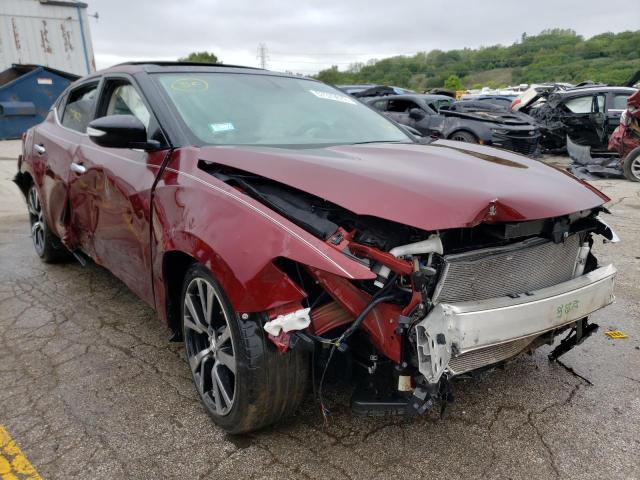 1N4AA6AP8JC375544 - 2018 NISSAN MAXIMA 3.5 BURGUNDY photo 1