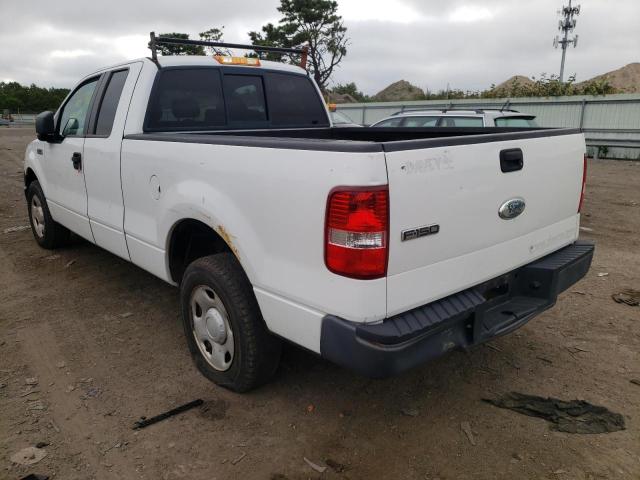 1FTRX12W67FA85346 - 2007 FORD F150 WHITE photo 3