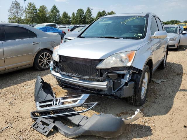 JHLRE4H79BC034735 - 2011 HONDA CR-V EXL SILVER photo 2