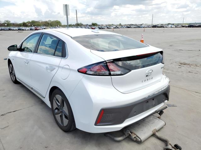 KMHC05LC4LU195707 - 2020 HYUNDAI IONIQ LIMI WHITE photo 3