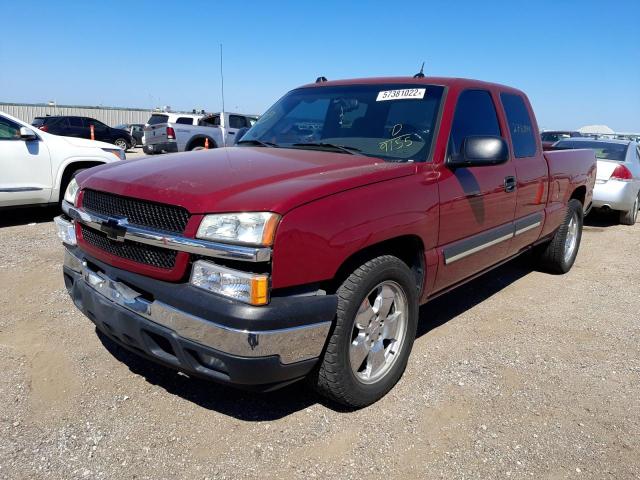 2GCEC19NX51259155 - 2005 CHEVROLET SILVRK1500 MAROON photo 2