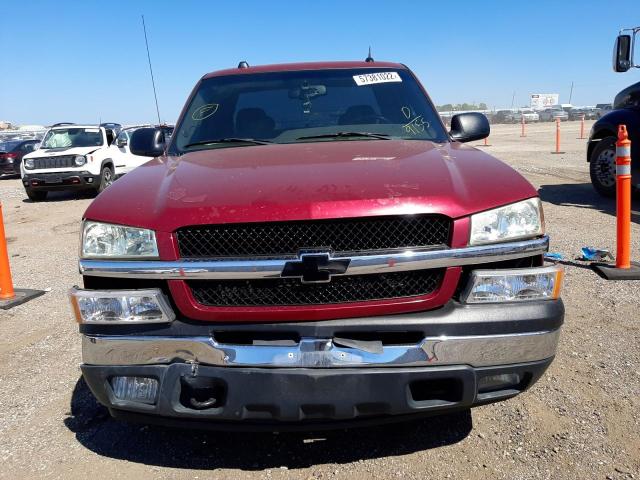 2GCEC19NX51259155 - 2005 CHEVROLET SILVRK1500 MAROON photo 9