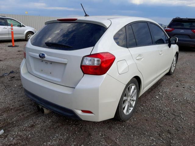 JF1GPAC63E9329140 - 2014 SUBARU IMPREZA PR WHITE photo 4