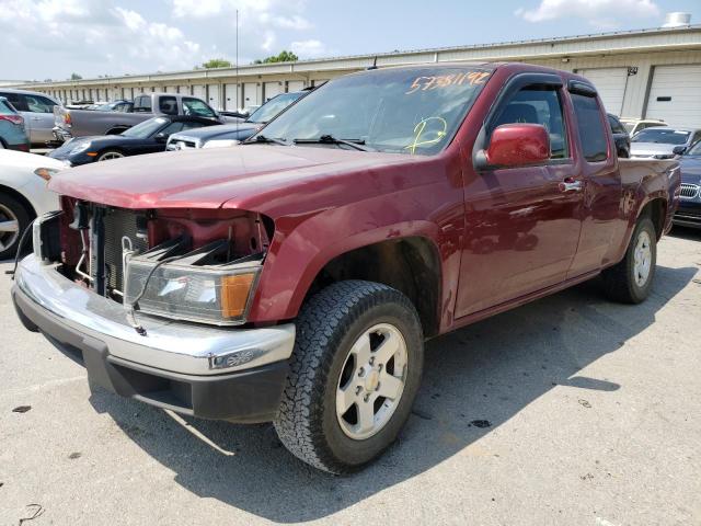 1GCESCD95A8109468 - 2010 CHEVROLET COLORADO L RED photo 2